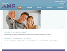 Tablet Screenshot of fincasamp.com